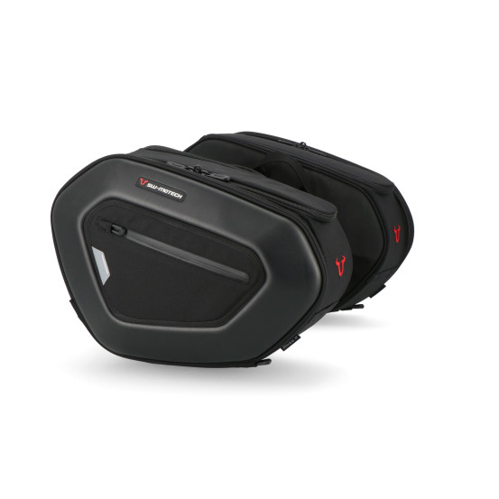 Sacoches cavalières SW-MOTECH PRO Blaze Haute 15-20 Litres avec supports x2 KTM 690 Duke/R 2011