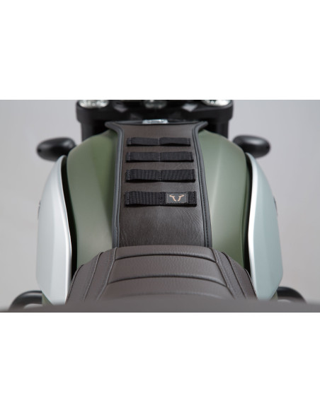 Sangle de réservoir SW-MOTECH SLA avec pochette accessoire LA2 Legend Gear DUCATI Scrambler 400 2015 - 800 2014-2020