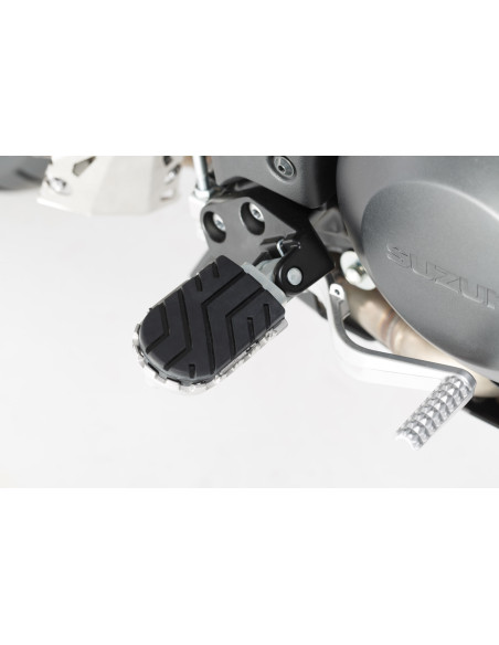 Repose-pieds SW-MOTECH ION avec supports APRILIA - BMW - SUZUKI