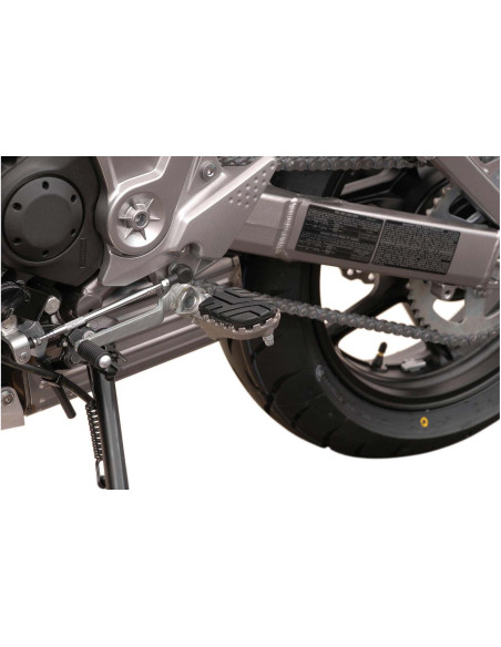 Repose-pieds SW-MOTECH ION avec supports KAWASAKI Z 1000 - ZRX 1200 - Versys 650 - Z 900 RS - Cafe