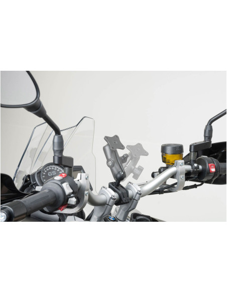 Boule de fixation SW-MOTECH sur guidon Ø 22-28 mm
