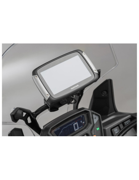 Support GPS SW-MOTECH pour barre Ø 10/12 mm