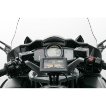 Support GPS SW-MOTECH pour guidon YAMAHA FJR 1300 2004-2016