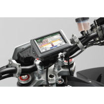 Support GPS SW-MOTECH pour guidon BMW - DUCATI - HUSQVARNA - KAWASAKI - KTM - SUZUKI - TRIUMPH - YAMAHA