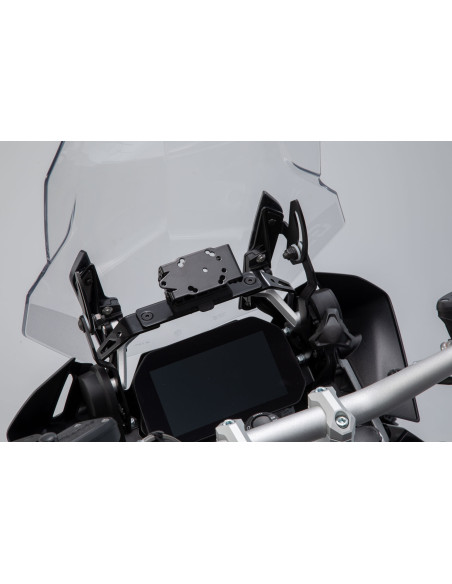 Support GPS SW-MOTECH pour tableau de bord BMW R 1200 GS 2012-2018 - Adventure 2013-2018 - Rallye 2016-2018 - R 1250 GS