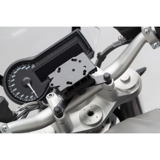 Support GPS SW-MOTECH pour guidon BMW - ROYAL ENFIELD - TRIUMPH