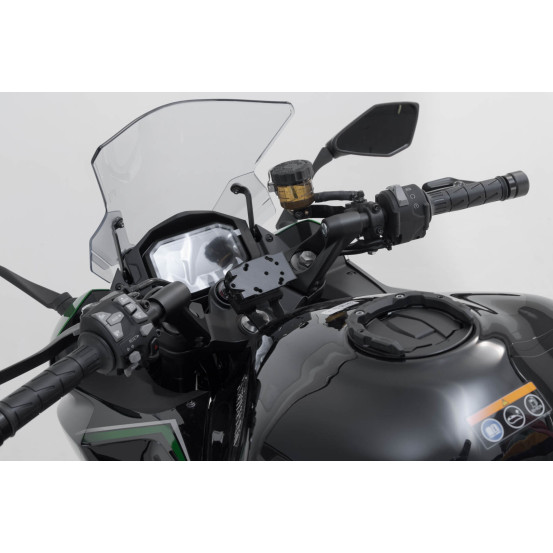 Support GPS SW-MOTECH pour guidon KAWASAKI Ninja 1000 SX 2019 - Z 1000 SX 2011-2016