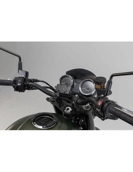 Support GPS SW-MOTECH pour guidon KAWASAKI Z 900 RS - Cafe 2017-2020