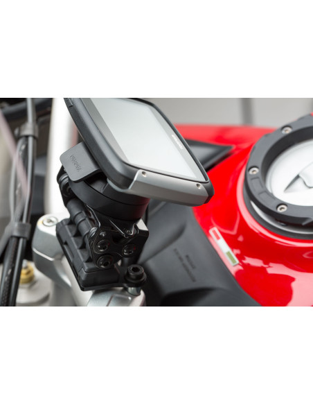 Support GPS SW-MOTECH pour guidon DUCATI Multistrada 950 - 1200 - 1260