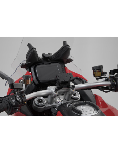 Support GPS SW-MOTECH pour guidon DUCATI Multistrada V4/S/Sport 2020