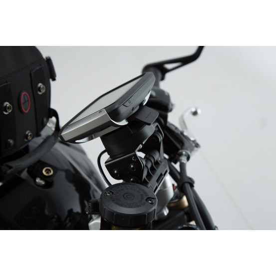 Support GPS SW-MOTECH pour guidon TRIUMPH Speed Triple 1050/R/RS/S 2010-2018
