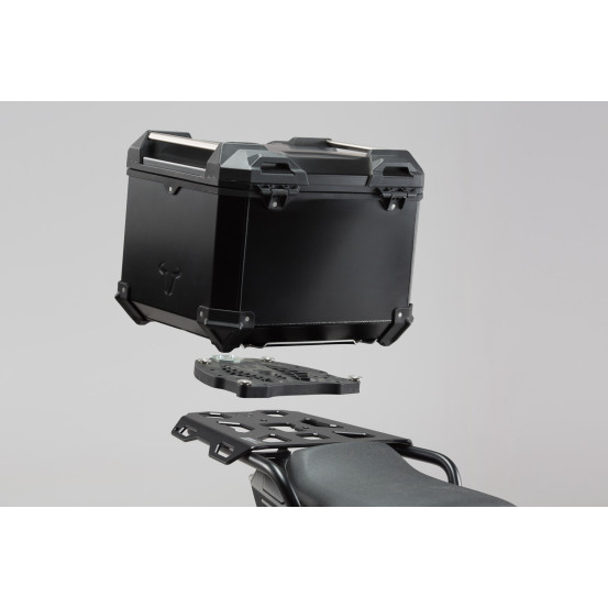 Top case SW-MOTECH TRAX ADV 38 Litres avec support HONDA NC 700 S/X 2011-2014 - 750 S/X 2014-2015 Noir