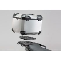 Top case SW-MOTECH TRAX ADV 38 Litres avec support HONDA NC 700 S/X 2011-2014 - 750 S/X 2014-2015 Gris