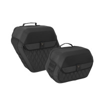 Valises latérales SW-MOTECH SLH Legend Gear LH2 gauche 25,5 Litres - LH1 droite 19,5 Litres avec supports HONDA CMX 500 Rebel..