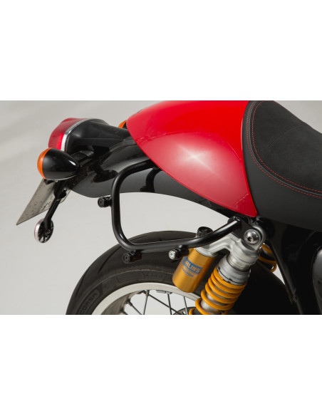 Support latéral SW-MOTECH gauche pour valises et sacoches SLC TRIUMPH Thruxton 1200/R 2016-2019 - TFC 2018