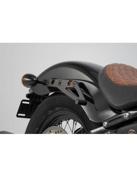 Support latéral SW-MOTECH SLH droit LH1 HARLEY DAVIDSON 1745 Softail Slim (FLSL) 2017 - Softail Standard (FXST) 2020 - Softai..