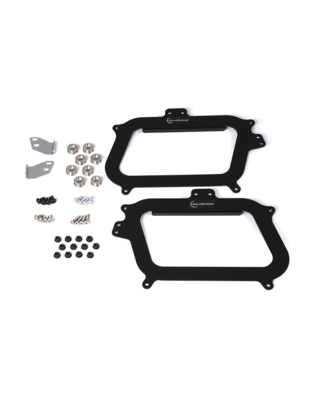 Kit d’adaptation supports latéraux SW-MOTECH sur support Givi pour valises TRAX ADV/EVO