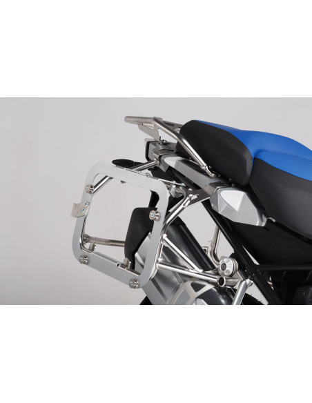 Kit d’adaptation supports latéraux SW-MOTECH pour valises TRAX ADV/EVO/Ionsur support d'origine BMW R 1200 GS Adventure 2016-..