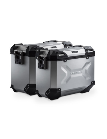 Valises latérales SW-MOTECH TRAX ADV 45 Litres gauche - 37 Litres droite avec support x2 HONDA CRF 1100 L Africa Twin 2019-20..