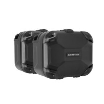 Valises latérales SW-MOTECH DUSC gauche L 41 Litres - droite M 33 Litres avec supports x2 BMW R 1200 GS - Adventure - Rallye ..
