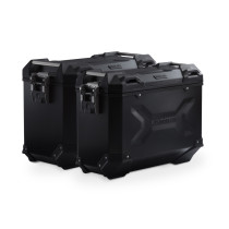 Valises latérales SW-MOTECH TRAX ADV 45 Litres gauche - 37 Litres droite avec support x2 TRIUMPH 1200 Tiger Rally Pro - GT - ..