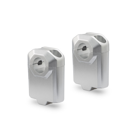 Rehausse de guidon Ø 22 mm SW-MOTECH 50 mm Gris
