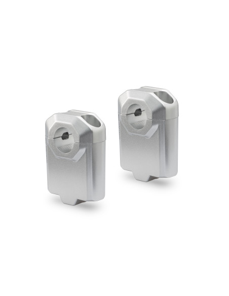 Rehausse de guidon Ø 22 mm SW-MOTECH 50 mm Gris