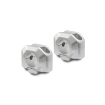 Réhausse de guidon Ø 28 mm SW-MOTECH 20 mm APRILIA - BENELLI - HONDA - KTM - TRIUMPH - YAMAHA Gris