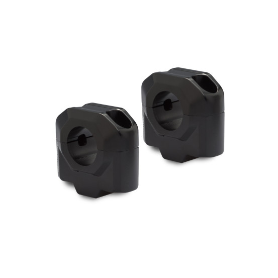 Réhausse de guidon Ø 28 mm SW-MOTECH 30 mm APRILIA - BENELLI - HONDA - KTM - TRIUMPH - YAMAHA Noir