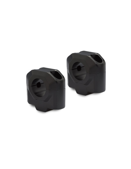 Réhausse de guidon Ø 28 mm SW-MOTECH 30 mm APRILIA - BENELLI - HONDA - KTM - TRIUMPH - YAMAHA Noir
