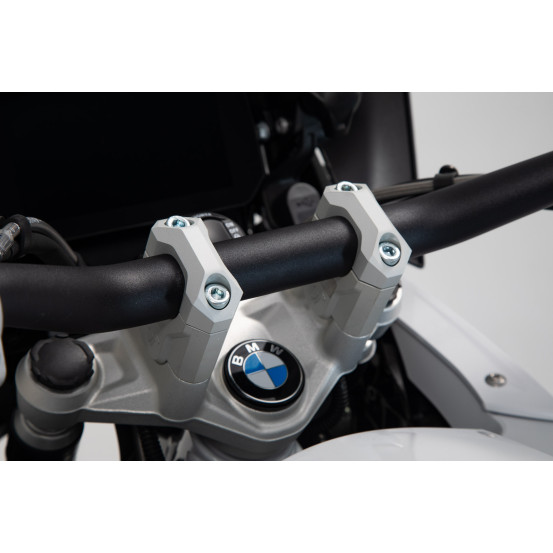 Réhausse de guidon Ø 32 mm SW-MOTECH 40 mm BMW R 1200 GS 2012-2018 - Adventure 2013-2016 - Rallye 2016-2018 - R 1250 GS - Adv..