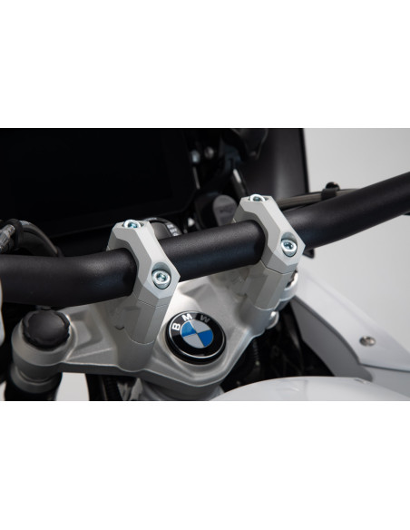 Réhausse de guidon Ø 32 mm SW-MOTECH 40 mm BMW R 1200 GS 2012-2018 - Adventure 2013-2016 - Rallye 2016-2018 - R 1250 GS - Adv..