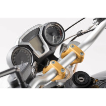 Réhausse de guidon Ø 22 mm SW-MOTECH 20 mm avec déport 30 mm BMW R nine T 2014-2020 Or