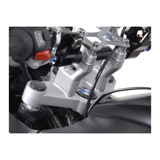 Réhausse de guidon SW-MOTECH 30 mm BMW R 1200 GS 2008-2013 Gris