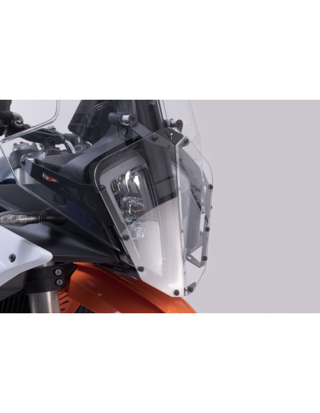 Protection de phare SW-MOTECH Support avec cache KTM 890 Adventure R 2022-2024