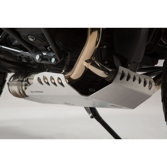 Sabot moteur SW-MOTECH BMW R nine T 2014-2020 - Urban - Pure - Racer - Scrambler 2016-2020 Gris