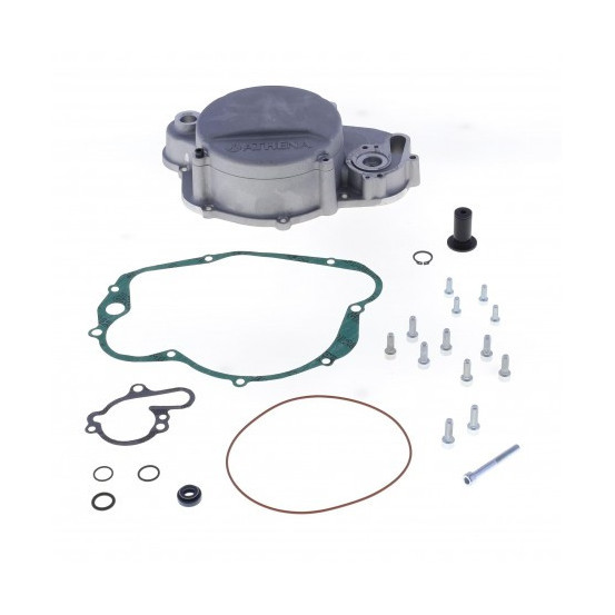 Kit carter + joints côté embrayage ATHENA pour Minarelli AM 3 / 4 / 5 / 6 - APRILIA - BETA - FANTIC - HM - KEEWAY - MALAGUTI ..