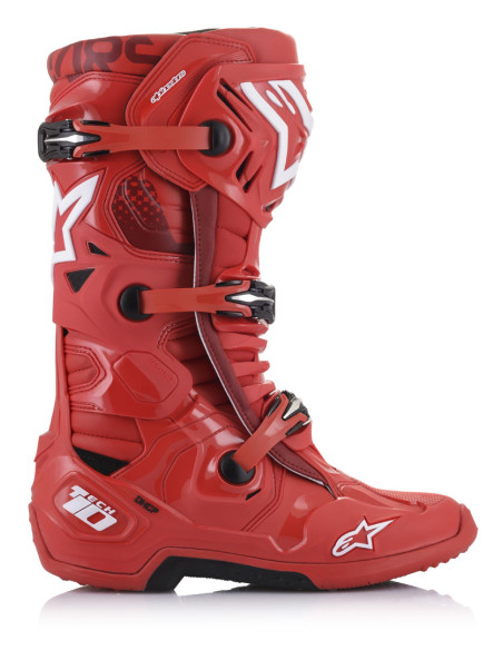 Bottes cross Alpinestars Tech 10 - Rouge