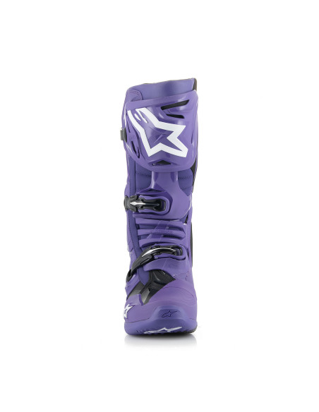 Bottes cross Alpinestars Tech 10 - Violet Noir