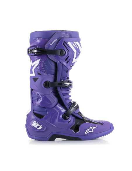 Bottes cross Alpinestars Tech 10 - Violet Noir