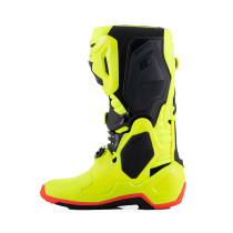Bottes cross Alpinestars Tech 10 - Jaune Noir Rouge 2