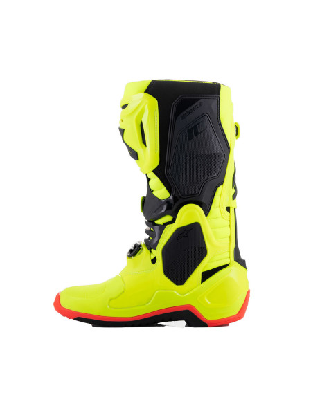 Bottes cross Alpinestars Tech 10 - Jaune Noir Rouge