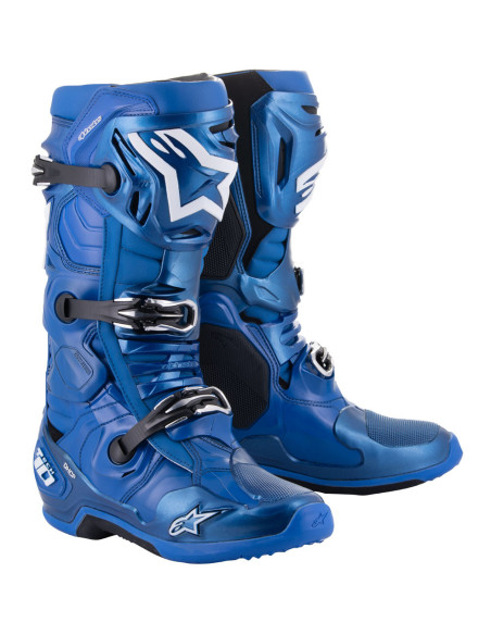 Bottes cross Alpinestars Tech 10 - Bleu Noir