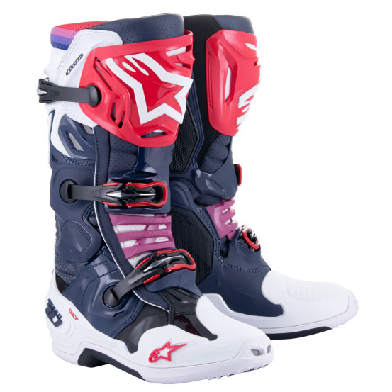 Bottes cross Alpinestars Tech 10 Supervented - Rainbow