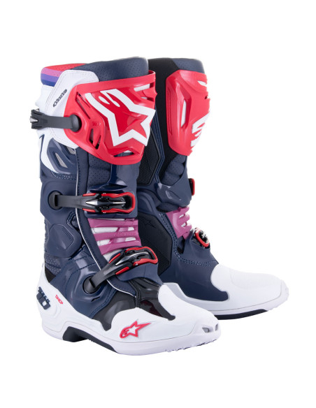 Bottes cross Alpinestars Tech 10 Supervented - Rainbow