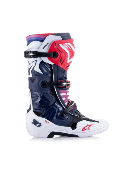 Bottes cross Alpinestars Tech 10 Supervented - Rainbow