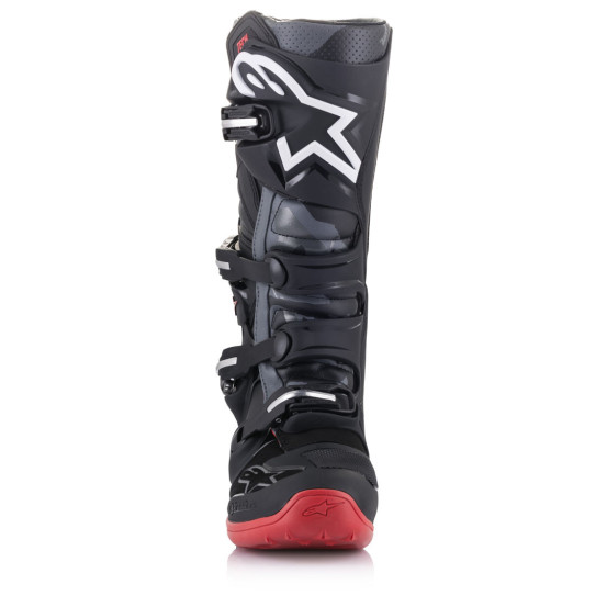 Bottes cross Alpinestars Tech 7 - Noir Gris Rouge