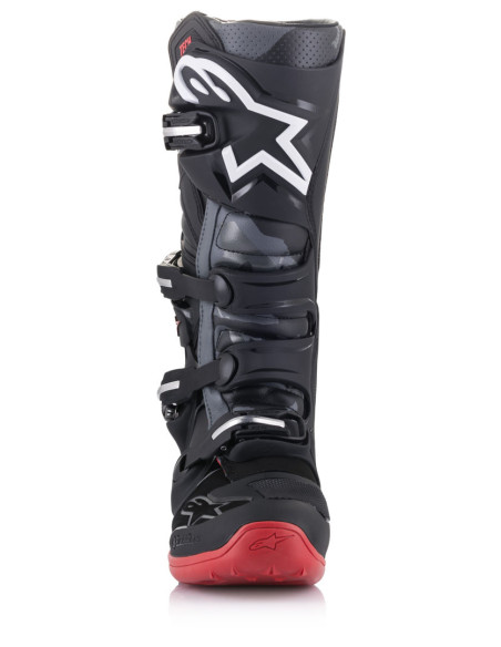 Bottes cross Alpinestars Tech 7 - Noir Gris Rouge