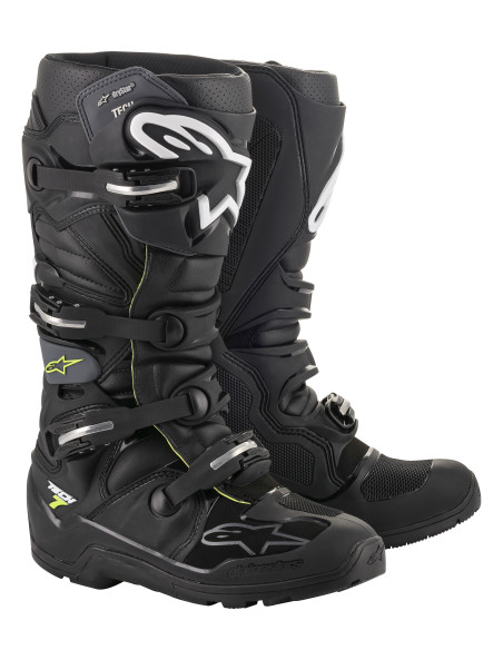 Bottes enduro Alpinestars Tech 7 - Noir Gris