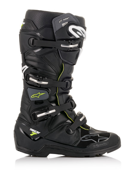 Bottes enduro Alpinestars Tech 7 - Noir Gris